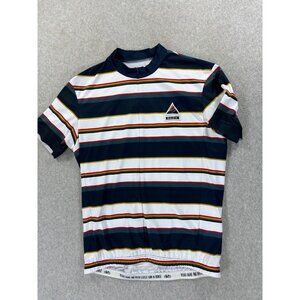 Maloja‎ 3/4 Zip Short Sleeve Cycling Jersey (Men's Medium) Blue